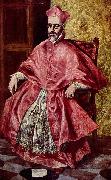 El Greco Portrat des Kardinalinquisitors Don Fernando Nino de Guevara France oil painting artist